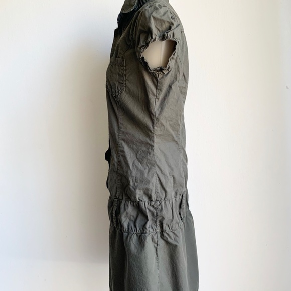 United Colors of Benetton Olive Green Short Dress - Picture 5 of 7